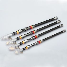 Altruism telescopic fishing pole superhard carbon fiber fishing rod (Option: 196)