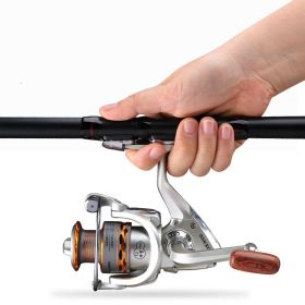 Corrugated Longji Fishing Rod Rocky Rod Light Hard Carbon Fishing Rod Hand And Sea Dual-purpose Fishing Gear Set (Option: Suit3M)